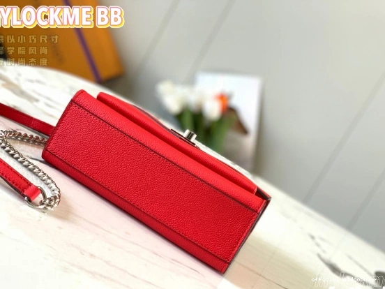Official oldcobbler CHAIN VUITTON MYLOCKME BAG LOUIS 0713